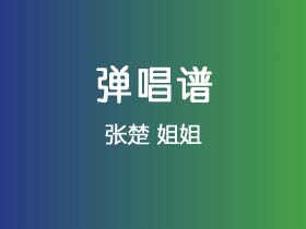 张楚《姐姐》吉他谱G调吉他弹唱谱